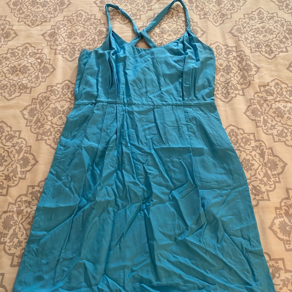 Banana Republic Turquoise Dress